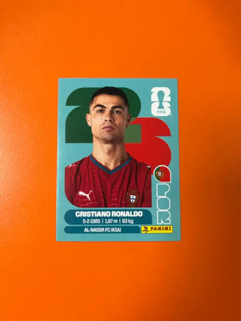 Lámina panini Cristiano Ronaldo CR7 mundial 2026 - 1