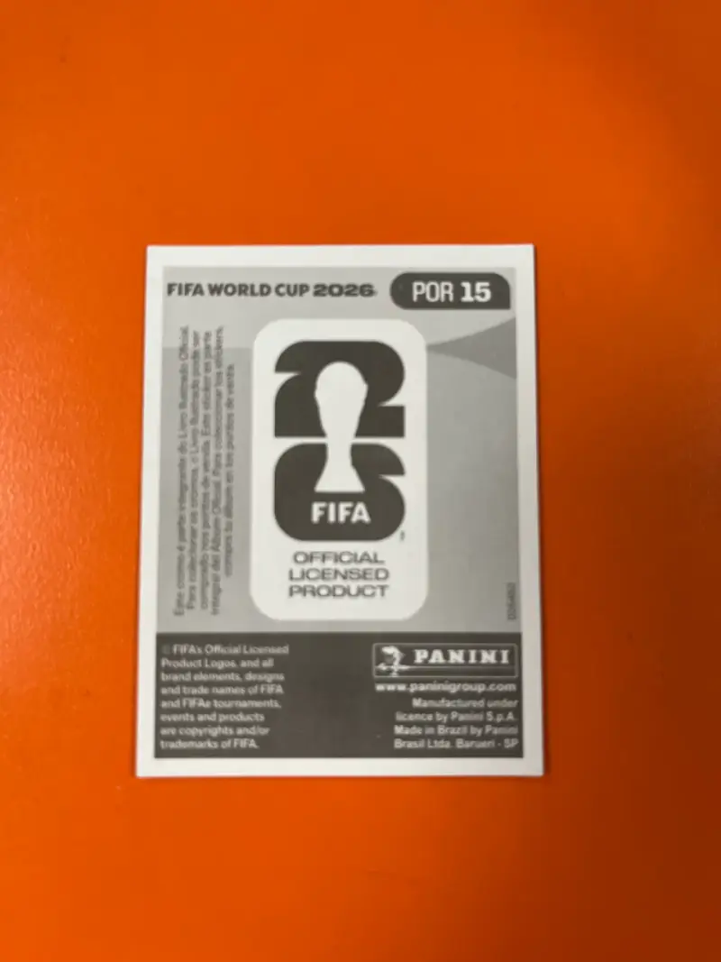 Lámina panini Cristiano Ronaldo CR7 mundial 2026 - 2
