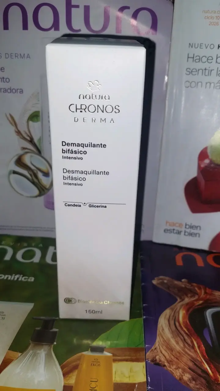 Desmaquillante bifásico Natura Chronos Derma