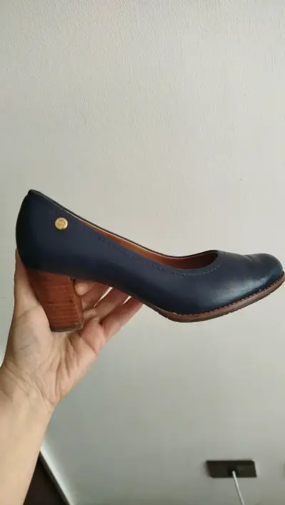 Zapato de tacón azul marino elegante Gacel - miniatura 1