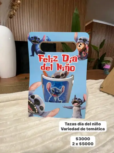 Taza temática Día del Niño Stitch - miniatura 1