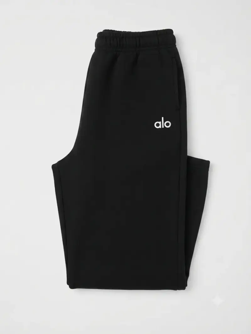 Conjunto deportivo negro tipo Alo con capucha - 3
