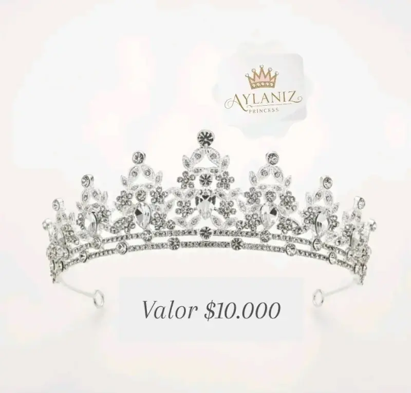 Tiara de cristal Aylaniz Princess