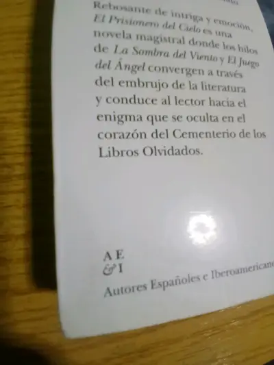 El Prisionero del Cielo, Carlos Ruiz Safón - miniatura 5