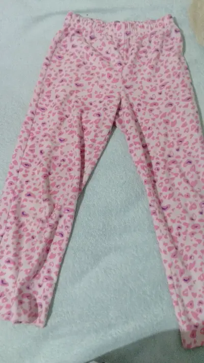 Pantalones de pijama rosados - miniatura 1