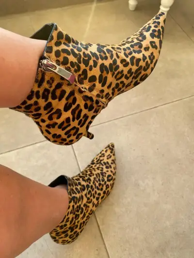 Botines Zara tipo Kitten - Talla 38 - miniatura 3