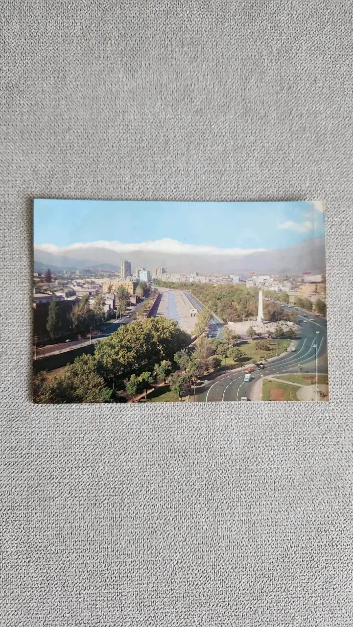 Postal vintage de Santiago de Chile - 1