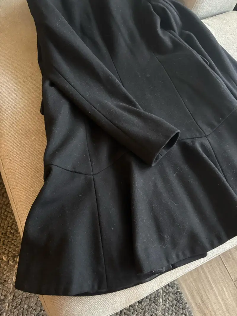 Abrigo negro elegante para mujer Banana Republic - 3