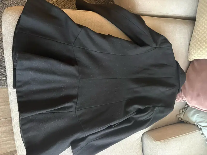 Abrigo negro elegante para mujer Banana Republic - 4