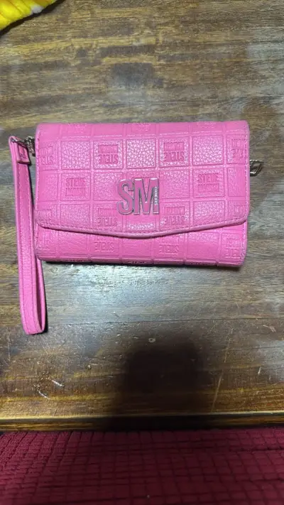 Billetera Steve Madden rosa - miniatura 1
