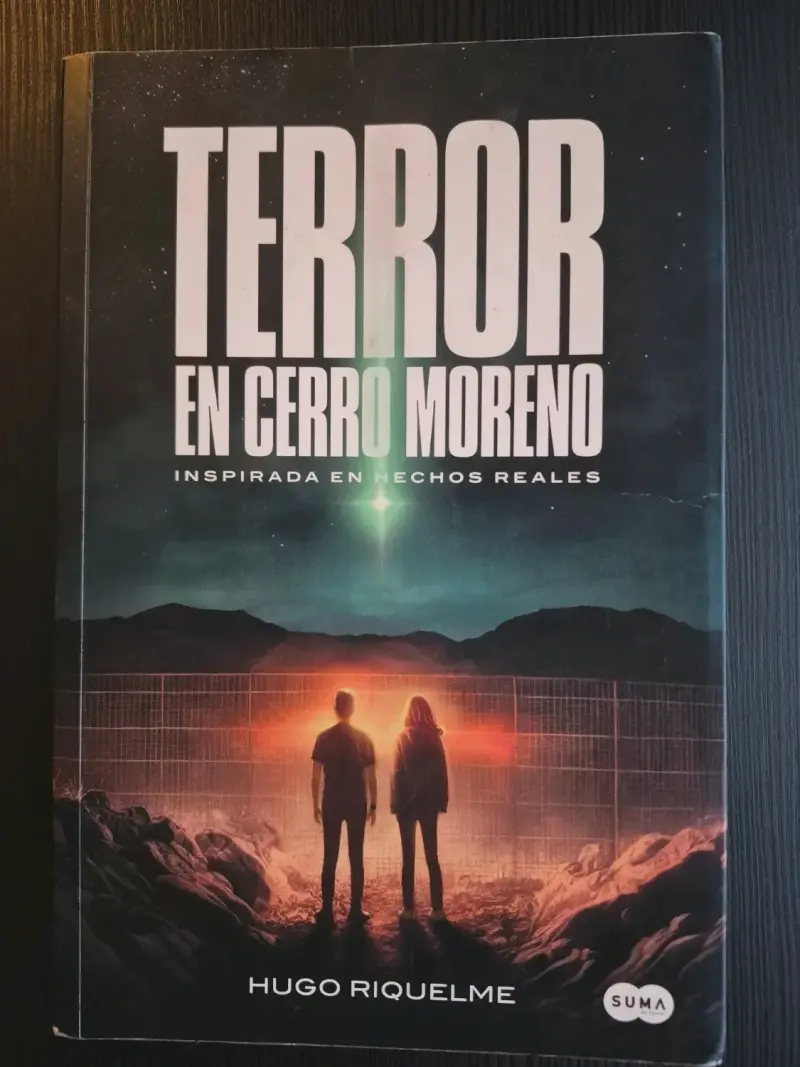 Libro 'Terror en Cerro Moreno' de Hugo Riquelme