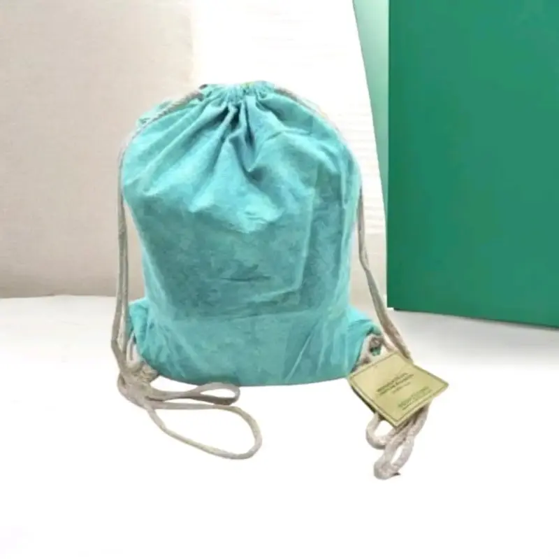 Mochila saco verde agua