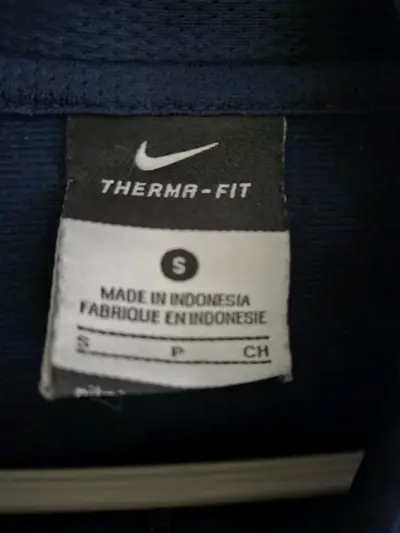 Chaqueta deportiva Nike azul marino - miniatura 4
