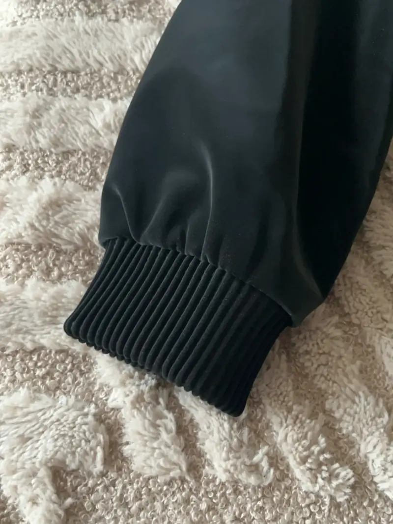 Chaqueta bomber negra acolchada mujer JJO - 5