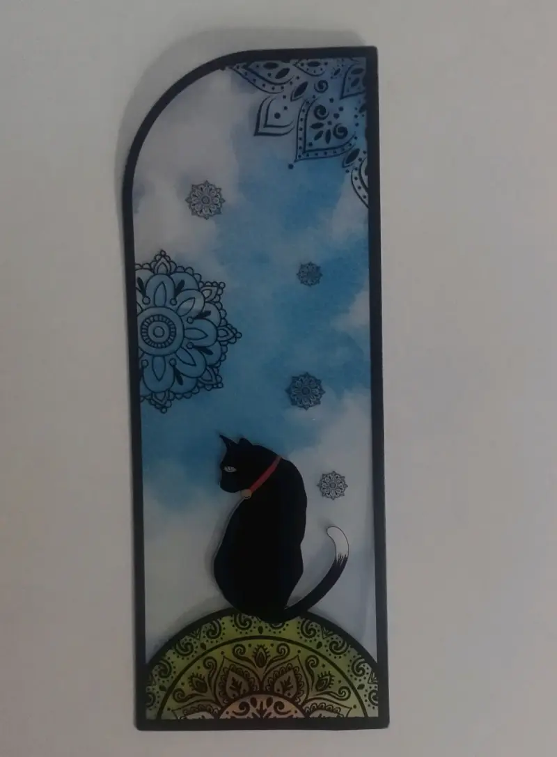 Marca página diseño de gatos - 2
