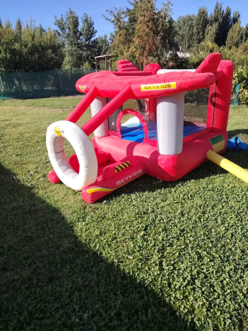 Juego inflable avión para niños - 5