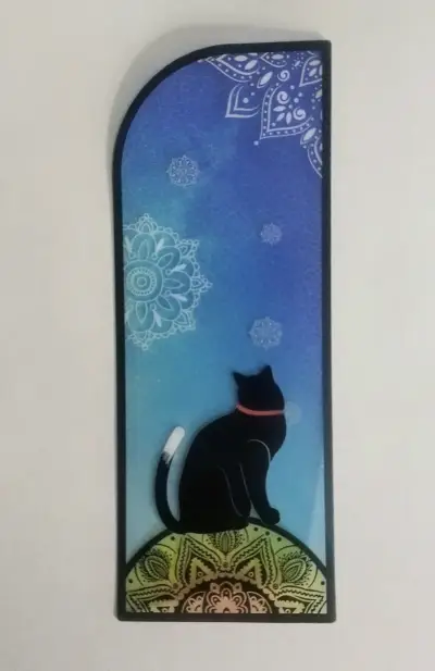 Marca páginas con diseño de gato - miniatura 2