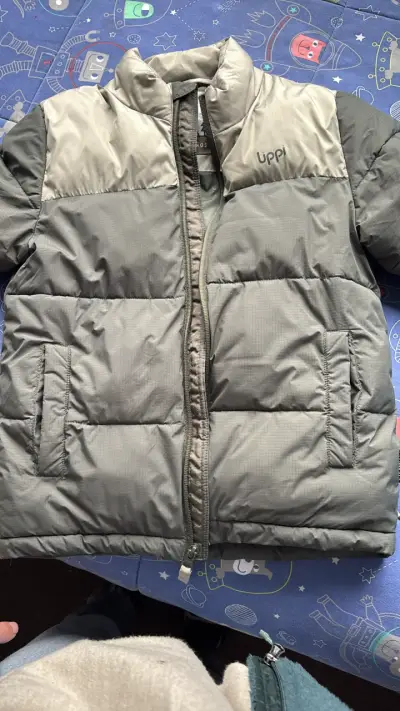 Chaqueta acolchada gris Lippi - miniatura 1