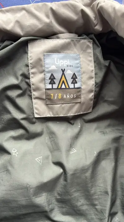 Chaqueta acolchada gris Lippi - miniatura 2
