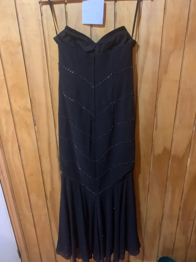Vestido negro talla 38-40 - 5