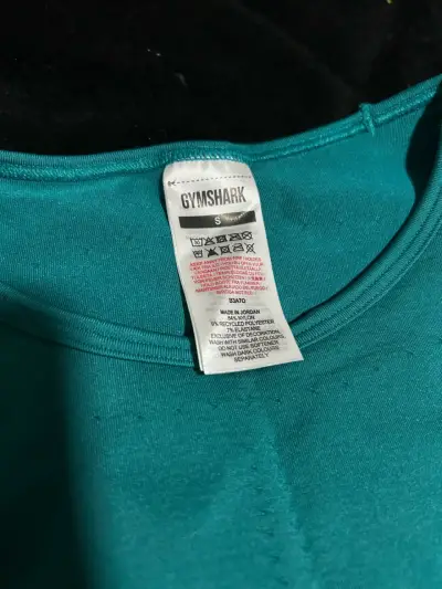 Top deportivo Gymshark verde sin mangas - miniatura 2