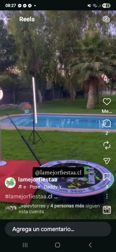 Maquina 360 y cotillon , maquina de humo y de burb - miniatura 2