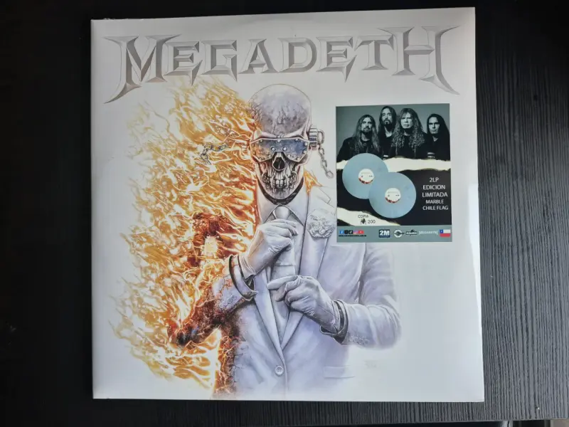 Vinilo Megadeth edición limitada 2LP