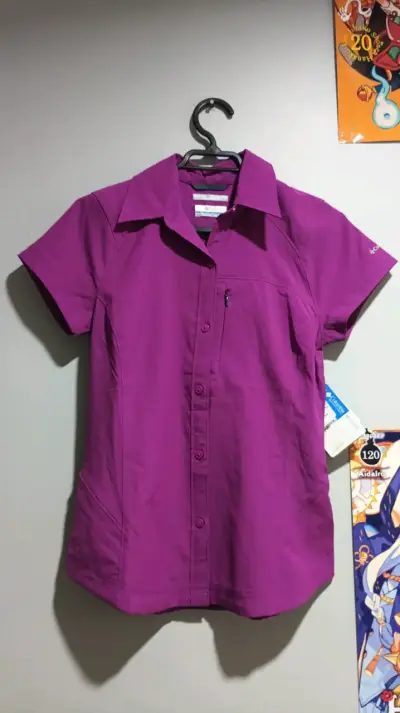Blusa morada Columbia para mujer - miniatura 5