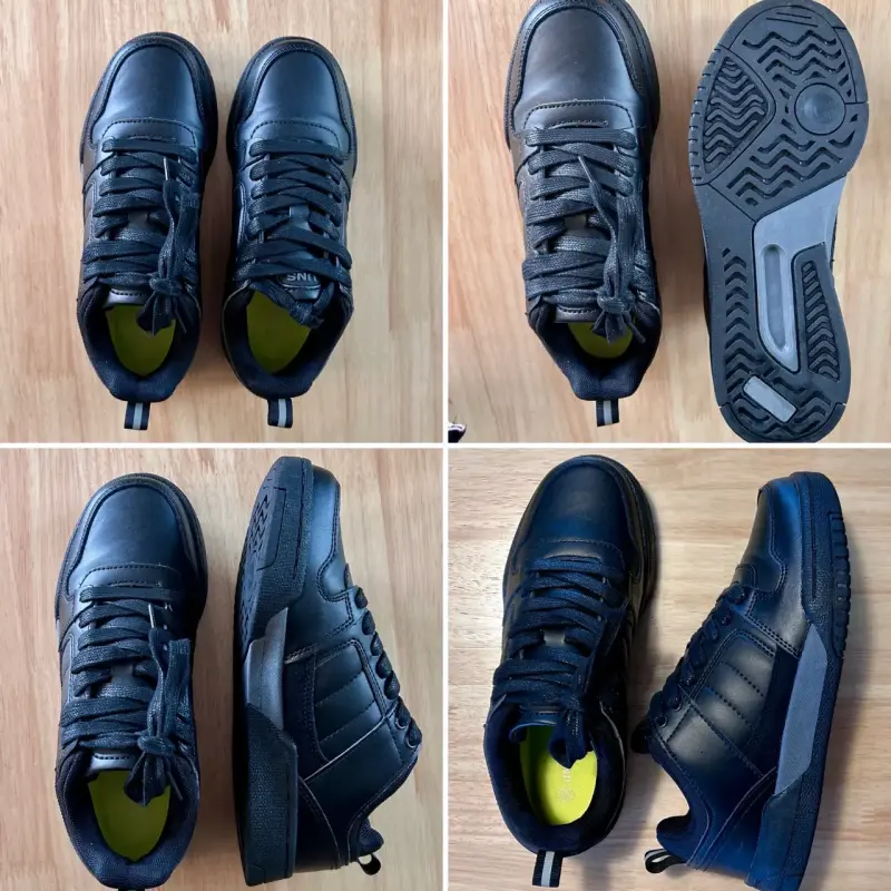 Zapatillas negras colegio/escolar N*38 - 1