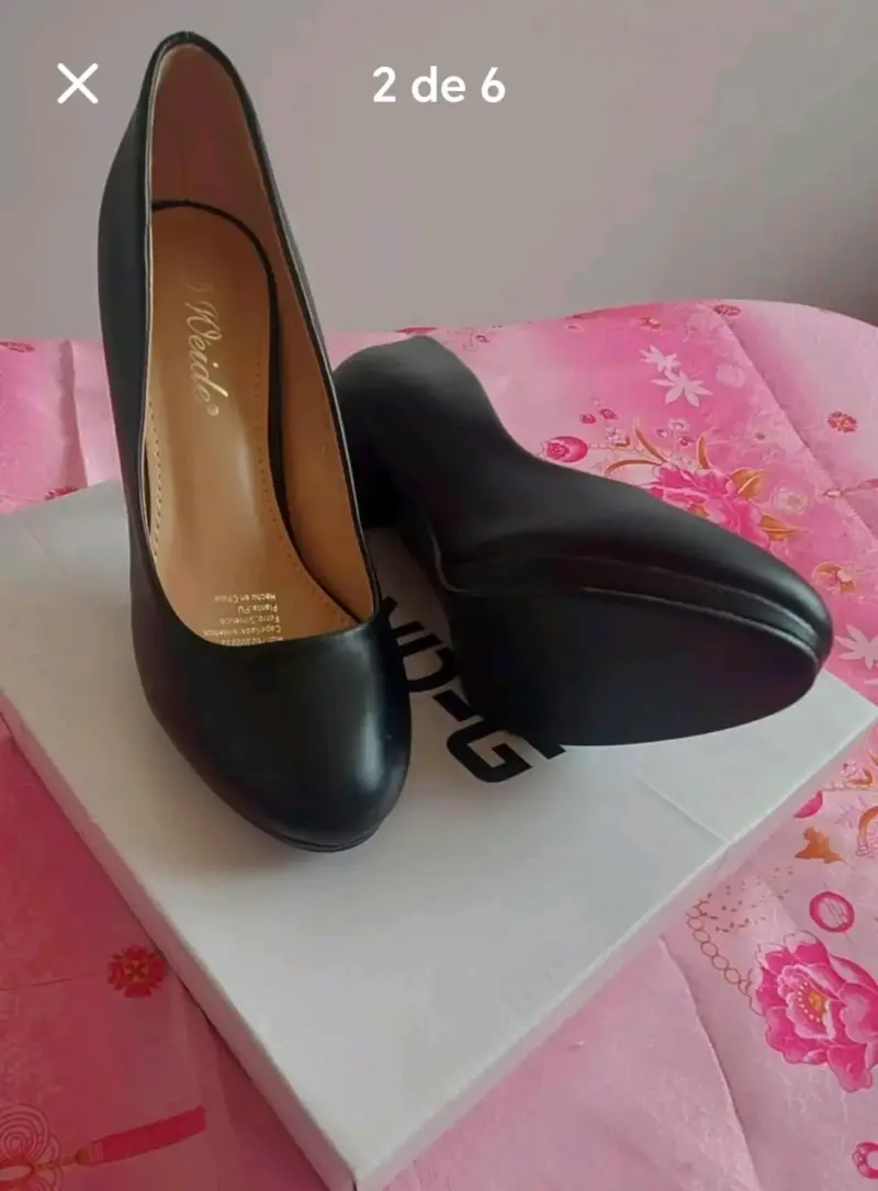 Zapatos de tacón alto negros Zibel - 2