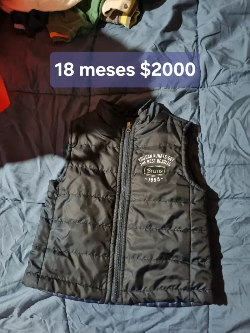 Chaleco acolchado para niño 18 meses - 1