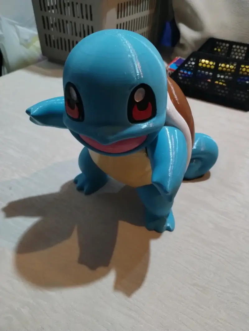Figura de acción Squirtle Pokémon impreso en 3d - 2