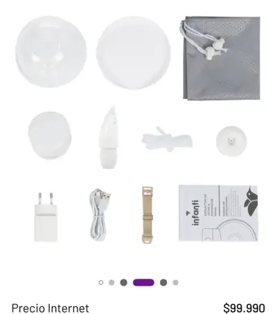 Extractores de leche inalámbrico + aspirador nasal - miniatura 3
