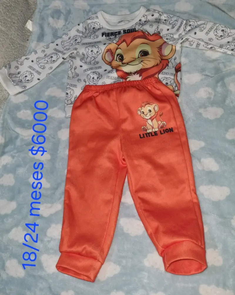 Conjunto infantil Fierce Soul Little Lion 18-24 meses