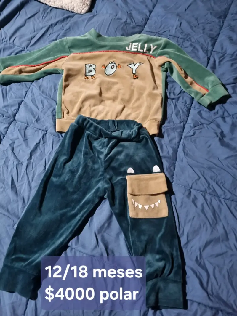 Conjunto polar niño 12-18 meses Jelly