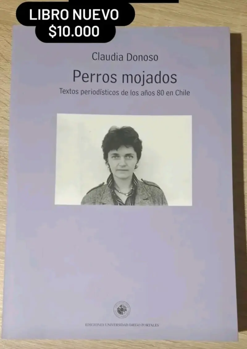 Libro nuevo 'Perros mojados' de Claudia Donoso
