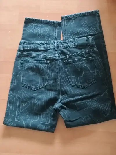 Jeans Foster estampados estilo urbano - miniatura 2