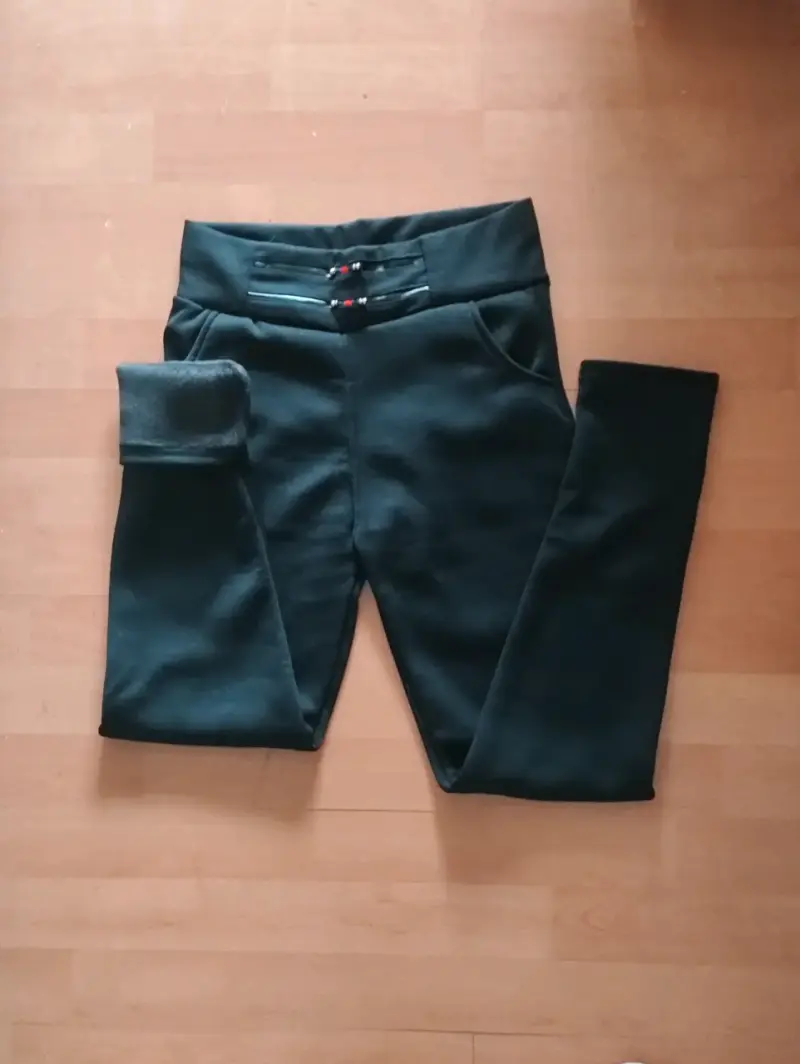 Pantalones térmicos negros para invierno - 2