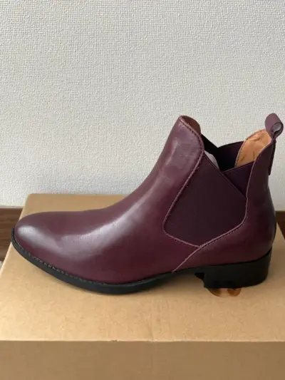 Botines de cuero burdeos Hush Puppies - miniatura 4
