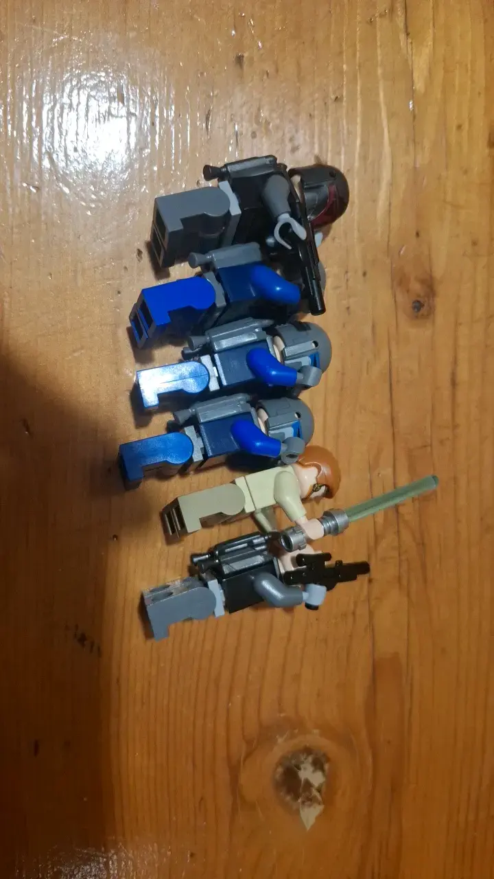 Set de figuras de acción tipo LEGO Star Wars - 3
