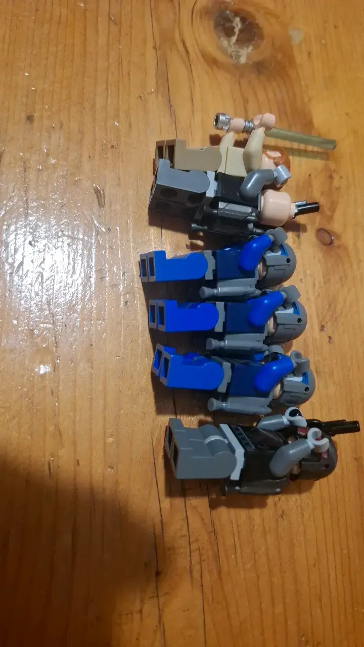 Set de figuras de acción tipo LEGO Star Wars - 4