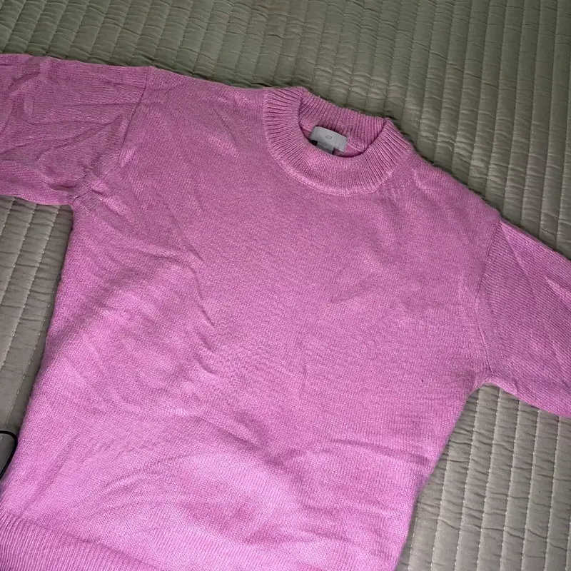 Suéter rosa H&M de lana talla M - 2