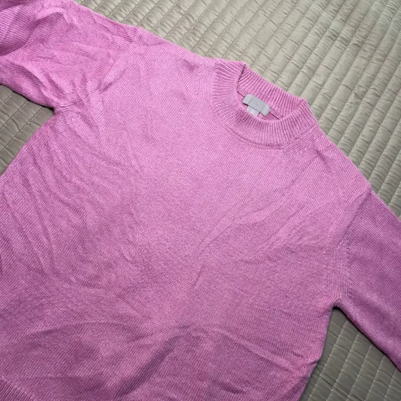 Suéter rosa H&M de lana talla M - 3