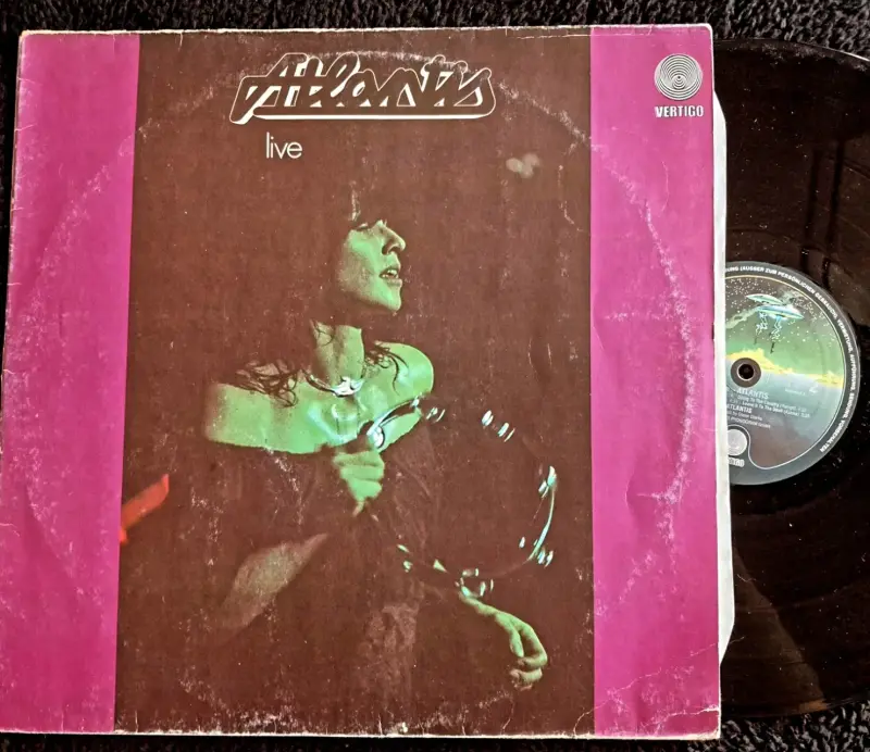 Vinilo Atlantis Live edición original
