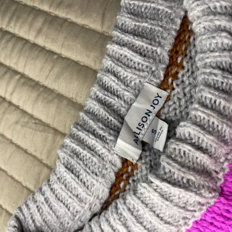 Suéter de rayas multicolor para mujer - 2