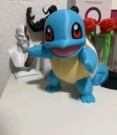 Figura de acción Squirtle Pokémon impreso en 3d - miniatura 1