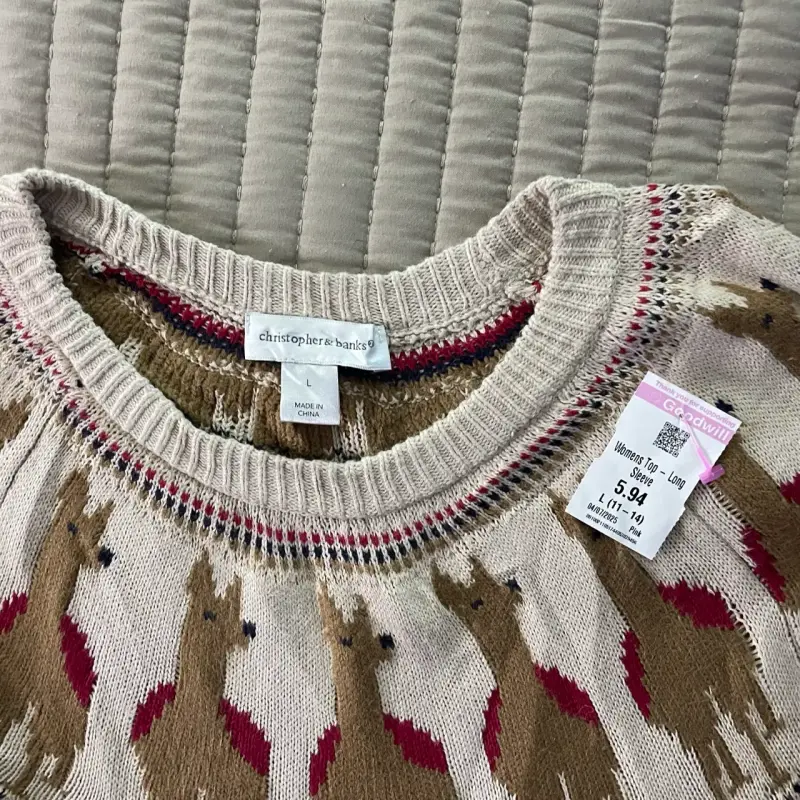 Suéter con diseño de llamas - 2