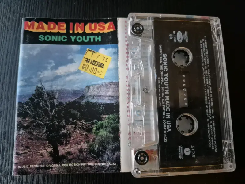 Cassette Sonic Youth Made in USA