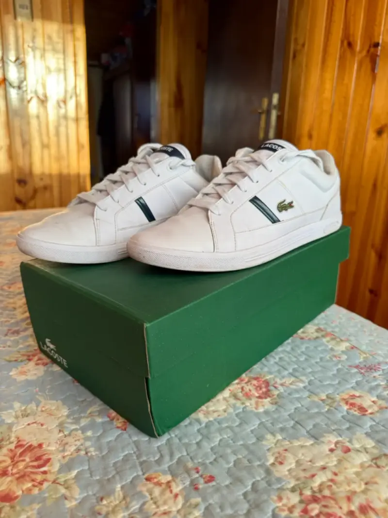 Zapatillas Lacoste blancas - 1