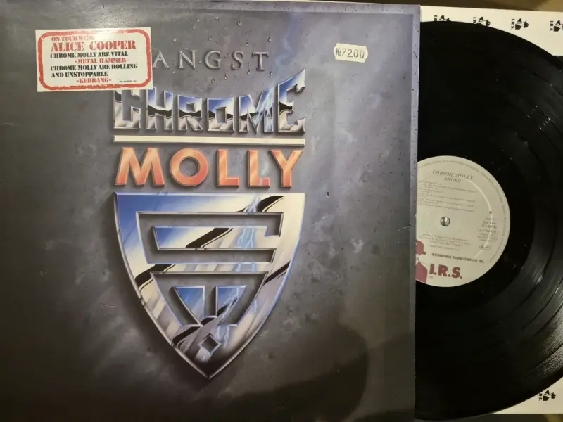 Vinilo Chrome Molly - Angst edición especial